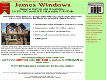 Tablet Screenshot of jameswindows.com